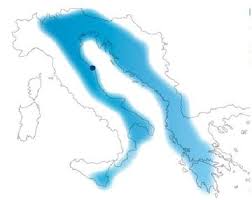 cartina delle Regioni sul Mare Adriatico