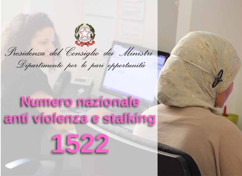 Numero nazionale anti violenza e stalking 1522