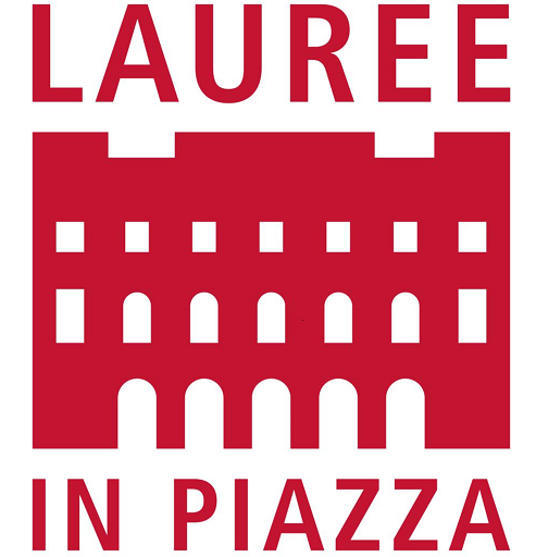 logo lauree in piazza