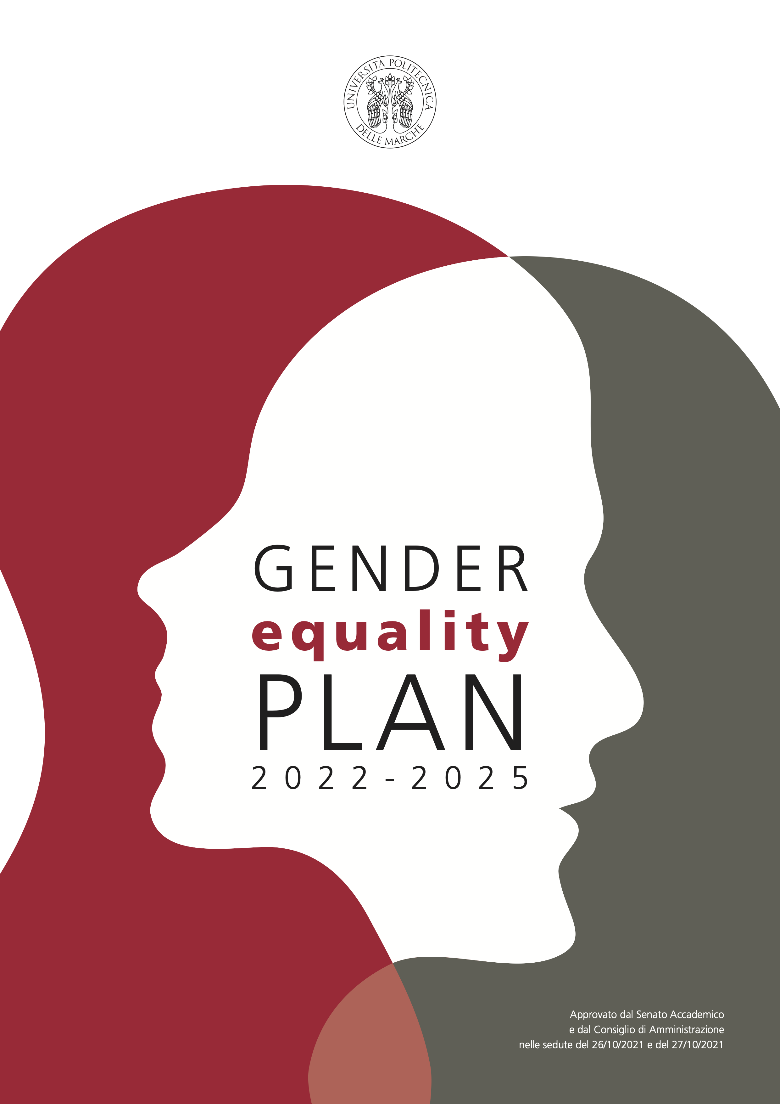 copertina Gender Equality Plan 2022-2025