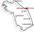 cartina Marche