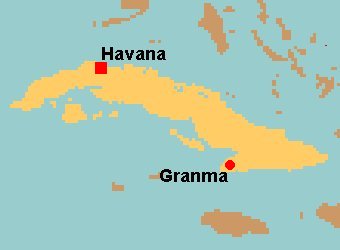 cartina di Cuba