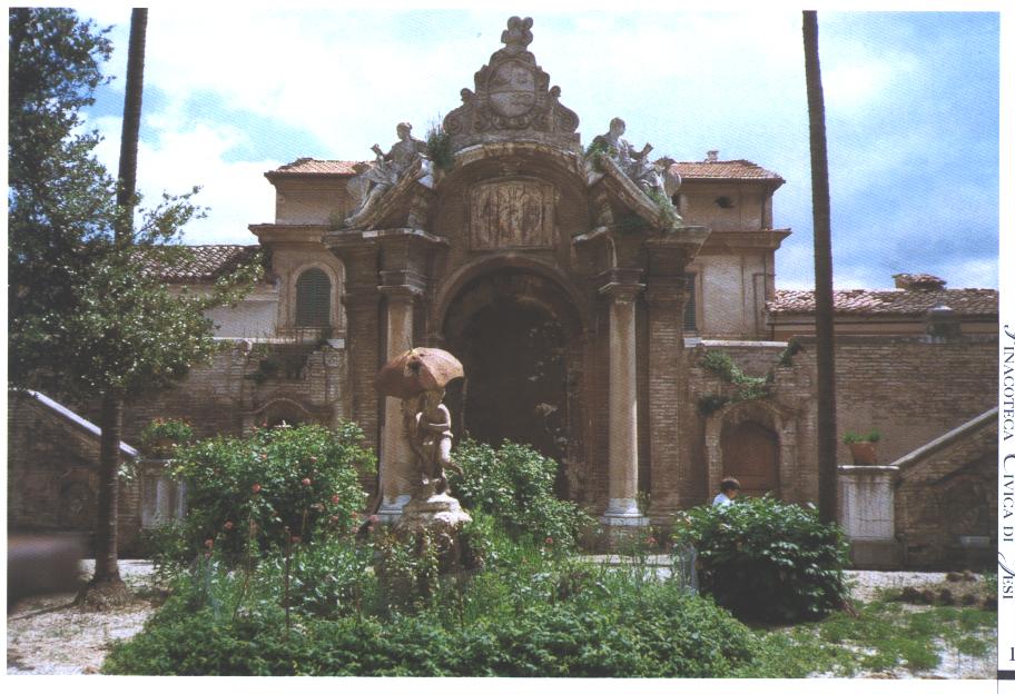 Veduta del giardino - Palazzo Pianetti - Jesi